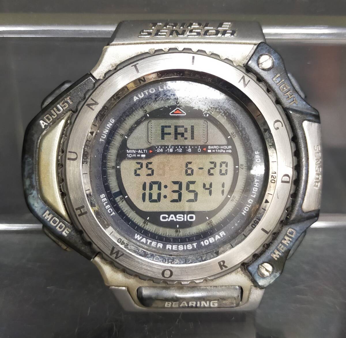 動作未確認　カシオ　プロトレック　ハンティングワールド　PRT-1400 動作未確認 カシオ プロトレック ハンティングワールド PRT-1400