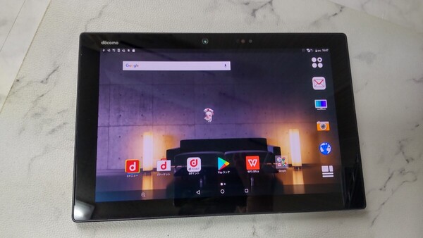 S2758 docomo arrows Tab F-04H /ワンセグ TV/アローズ/富士通 タブレット 簡易動作確認&簡易清掃&初期化OK 送料無料 現状品