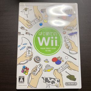 説明文付き、はじめてのWii Wiiソフト A 任天堂