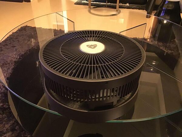 ほぼ未使用 エアドッグ 扇風機 サーキュレーター air dog エアドッグ ポータブル機能