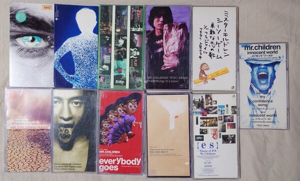 Mr.Children シングルCD 11枚セット 短冊CD 8cmCD 送料込