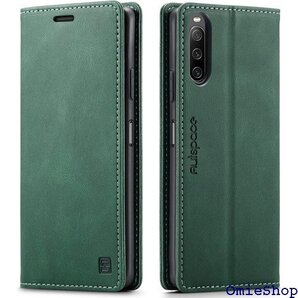 Xperia 10 III SO-52B SOG04 / SOG04 / XQ-BT44対応 レトログリーン 1584