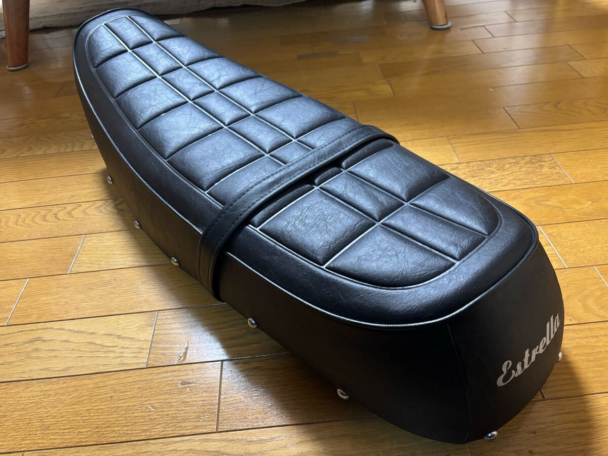 Estrella 純正シート ファイナルエディション Yahoo!オークション -「エストレヤ シート」(純正品) (カワサキ