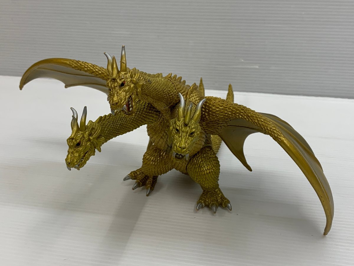 バンダイ 東宝怪獣シリーズ キングギドラ ブルマァク復刻 ソフビ