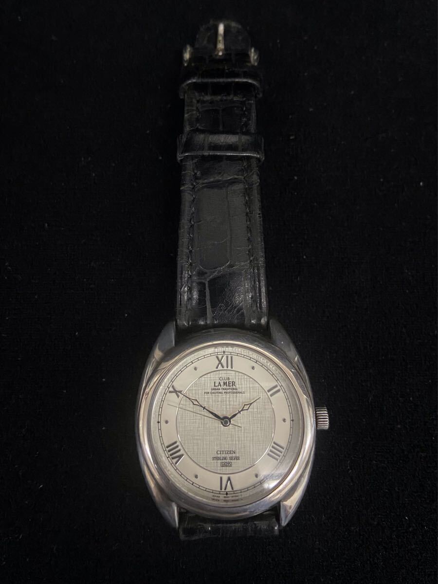 CITIZEN CLUB LA MER メンズ手巻き腕時計 稼働品 新品ベルト付 Yahoo!オークション - 稼働品 CITIZEN シチズン 腕時計 CLUB