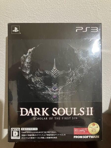 【新品未開封】DARK SOULS II SCHOLAR OF THE FIRST SIN ダークソウル2 限定版 ps3 プレイステーション3 サウンドトラック サントラ