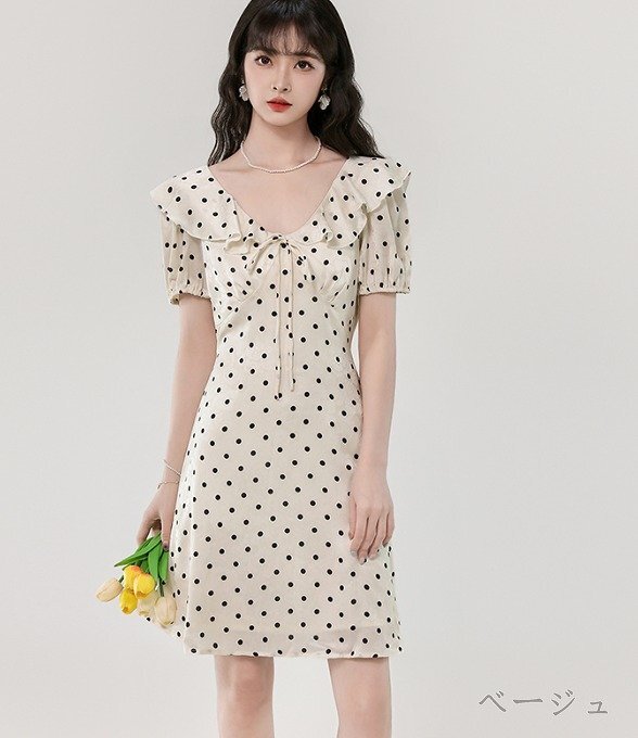 Bibiy EMILYHEARTDRESS ワンピース 半袖 SLY | FRONT OPEN TUCK SLEEVE ショートワンピース (ワンピース