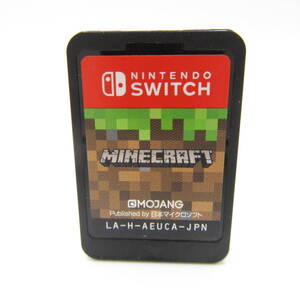スイッチソフト◆任天堂 スイッチ【マインクラフト】ソフトのみ Nintendo SWITCH 動作確認済 中古品●1307■