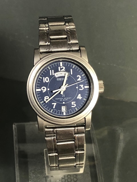 SEIKO】セイコー ユニセックス腕時計 クォーツ SUS サス 7N33