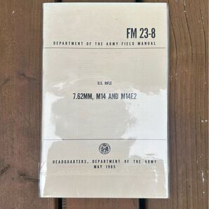 ◇ 米軍 U.S.MILITARY FM23-8 7.62mm,M14 AND M14E2 ライフル マニュアル