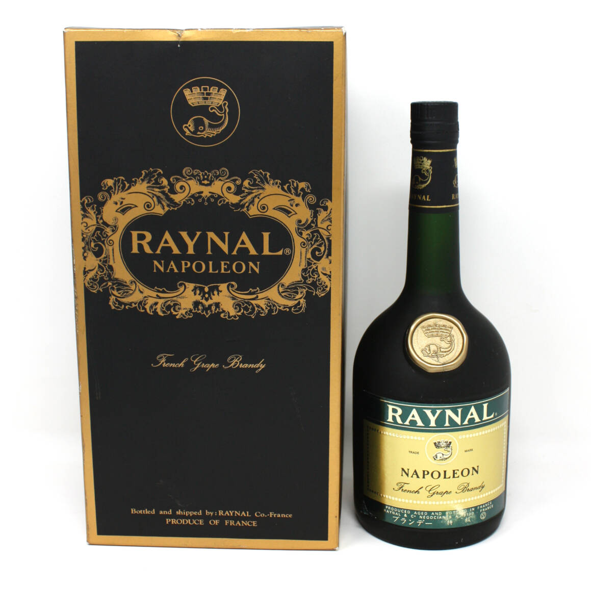 RAYNAL／NAPOLEON・VSOP。古酒。【ブランデー　700mℓ 40】 RAYNAL レイナル NAPOLEON ナポレオン ブランデー 700ml 40度