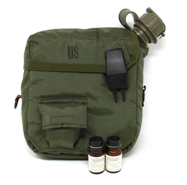デッドストック 90's ビンテージ U.S.MILITARY 米軍 実物 COVER WATER CANTEEN 2QT COLLAPSIBLE キャンティーンカバー 水筒 1992年製