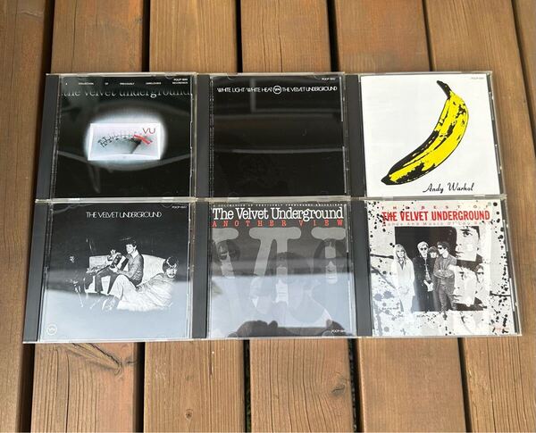 洋楽 CD THE VELVET UNDERGROUND ヴェルヴェットアンダーグラウンド & NICO/ VU / ANOTHER VIEW /WHITE LIGHT / THE BEST OF 6枚セット