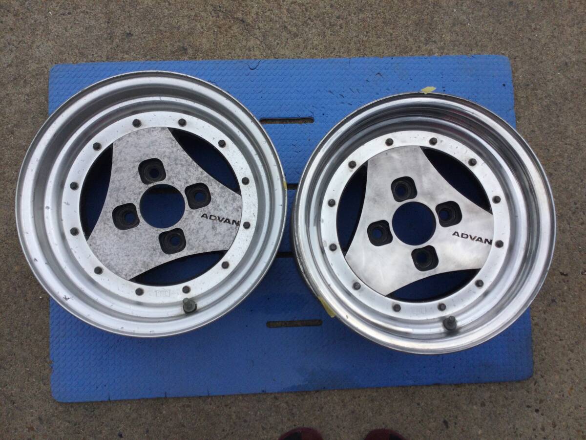 AE86用ホイール アドバンレーシング A3A 14インチ6JJ 4H 2本 Yahoo!オークション -「ae86アドバン」(4穴) (14インチ)の落札