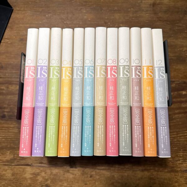 美品 初版 完全版 I”s 全巻セット 帯付き 1〜12巻 12 (ヤングジャンプコミックス) 桂 正和 著 アイズ