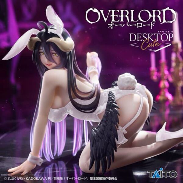 【新品・未開封】オーバーロード Desktop Cute フィギュア アルベド バニーver. Renewal
