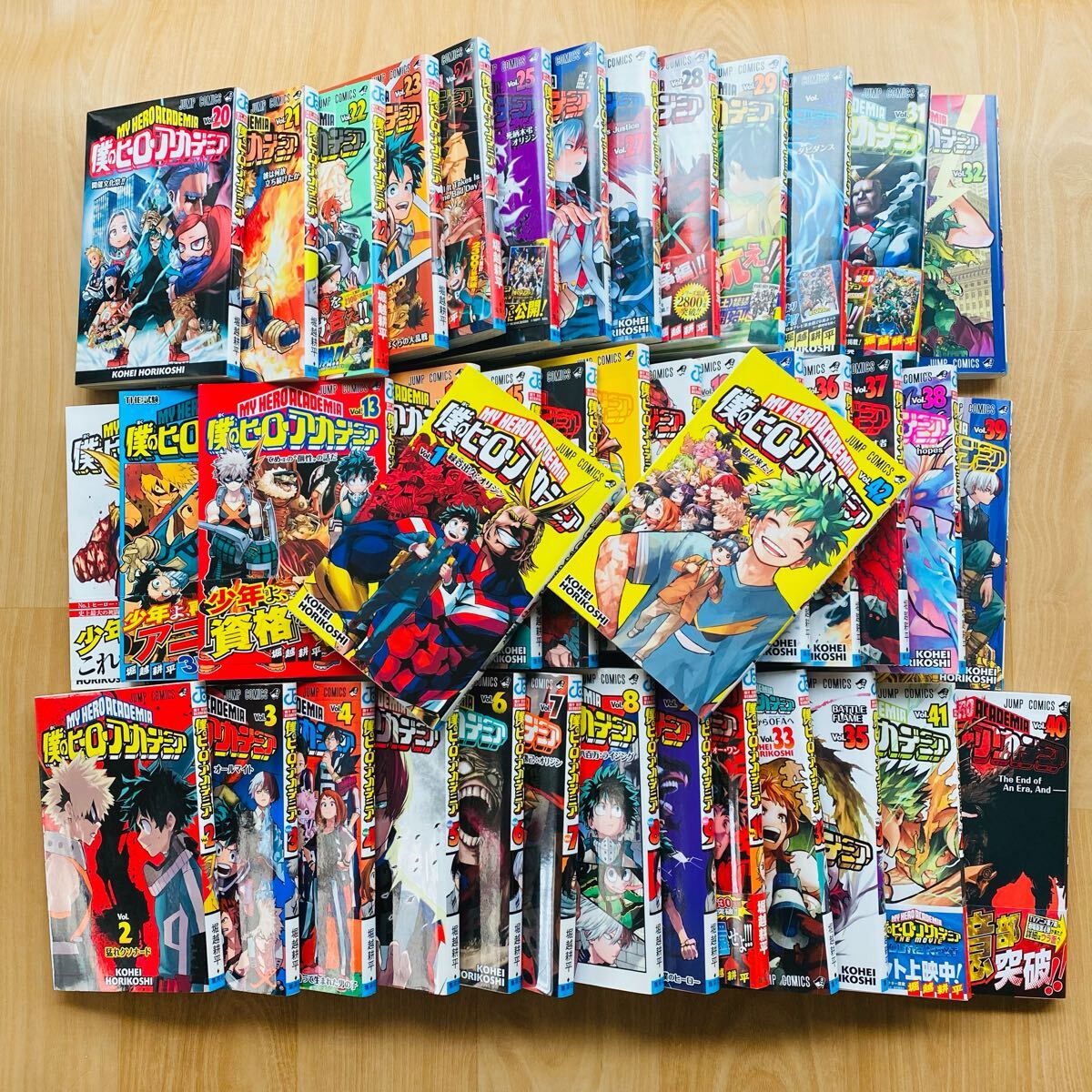 僕のヒーローアカデミア まとめ売り 初版 Yahoo!オークション -「僕のヒーローアカデミア 初版」の落札