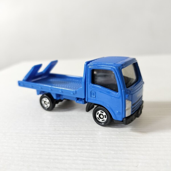 TOMICA トミカ 2007 ISUZU ELFE いすゞ エルフ 積載車 トラック ブルー ミニカー