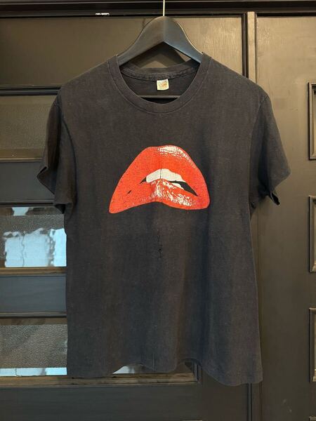 70s ロッキーホラーショー ヴィンテージ Tシャツ ムービー 映画 Hanes made in USA アメリカ製 シングルステッチ 80s