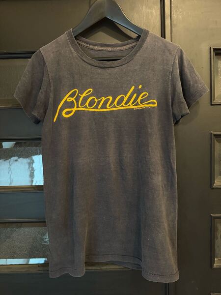 70s Blondie Tシャツ ヴィンテージ ロックT ブロンディー 70年代 バンドT シングルステッチ