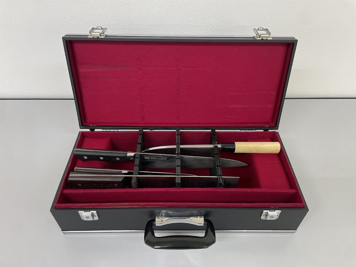 包丁セット　専門学校 調理師専門学校 包丁セット 6本 ケース付き - メルカリ
