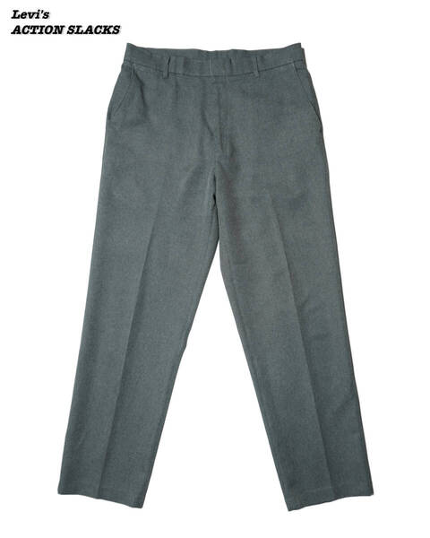 Levi's ACTION SLACKS GRAY 2000s W34 L32 LS25007 リーバイス アクションスラックス スラックス グレー 2000年代 パンツ
