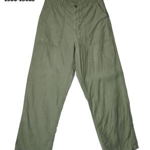US ARMY OG-107 UTILITY TROUSERS 1950s 1960s MIL25006 Vintage アメリカ軍 ベイカーパンツ ユーティリティーパンツ 50年代 60年代