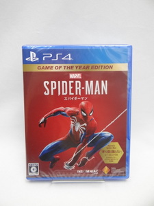 ☆5840 未開封品 【PS4】Marvel's Spider-Man Game of the Year Edition
