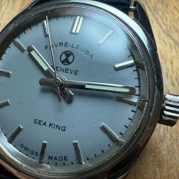 VintageM FAVRE-LEUBA GENEVE SEA KING スイス製 手巻きアンティーク