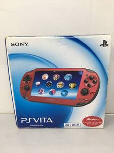 UY-350 未使用 PSVITA PlayStation Vita 3G/Wi-Fi コズミック レッド PCH-1100