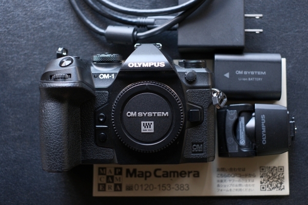 ★美品 OM SYSTEM OM-1 ボディ 保証期間内、USB-ACアタプター・USBケーブル・バッテリー・フラッシュ付、全国送料無料!