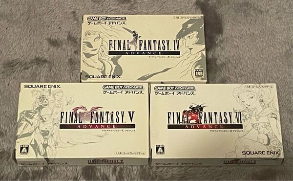 ゲームボーイアドバンス ファイナルファンタジー ファイナルファンタジー4 5 6 GBA