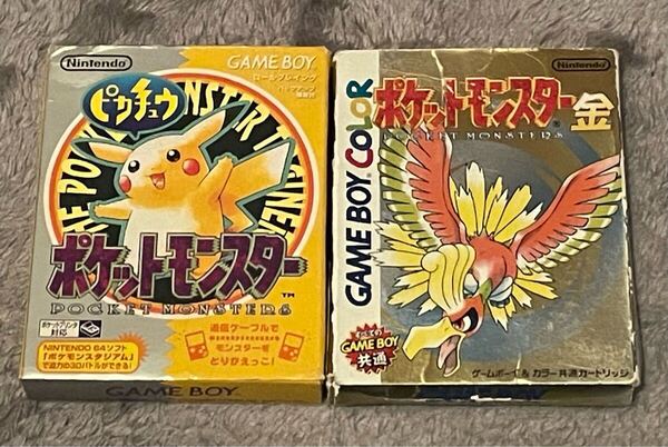 ポケットモンスター ゲームボーイ 金 ピカチュウ