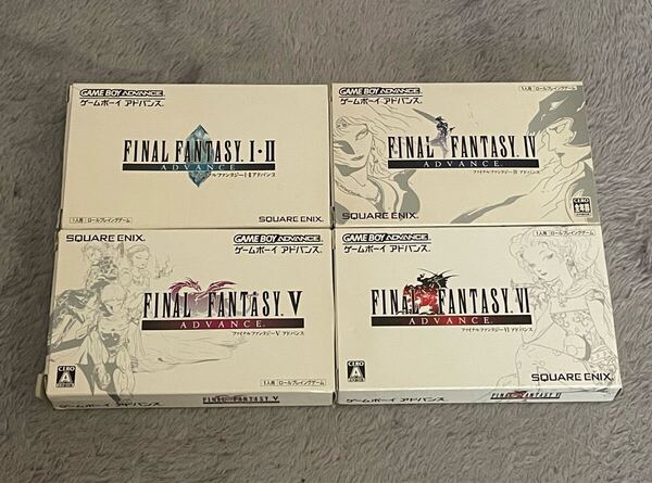 ファイナルファンタジー I II IV V VI ゲームボーイアドバンス
