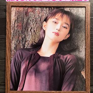 額装品★葉月里緒菜①③★葉月さんだけの眼差しプロモグラビア★篠山紀信さんが撮った★恋も2度目なら★当時印刷物★色紙サイズ額入り★