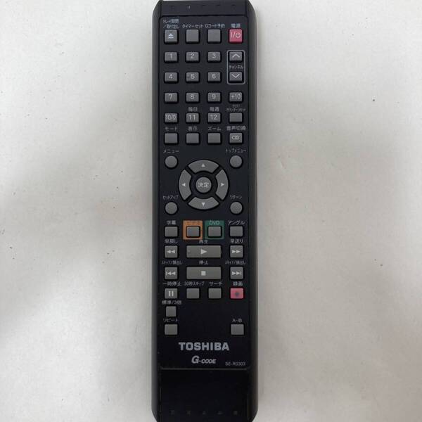 【東芝 純正 リモコン 14Q05】動作保証 即日発送 SE-R0303 VHS/DVDレコーダーSD-V800用