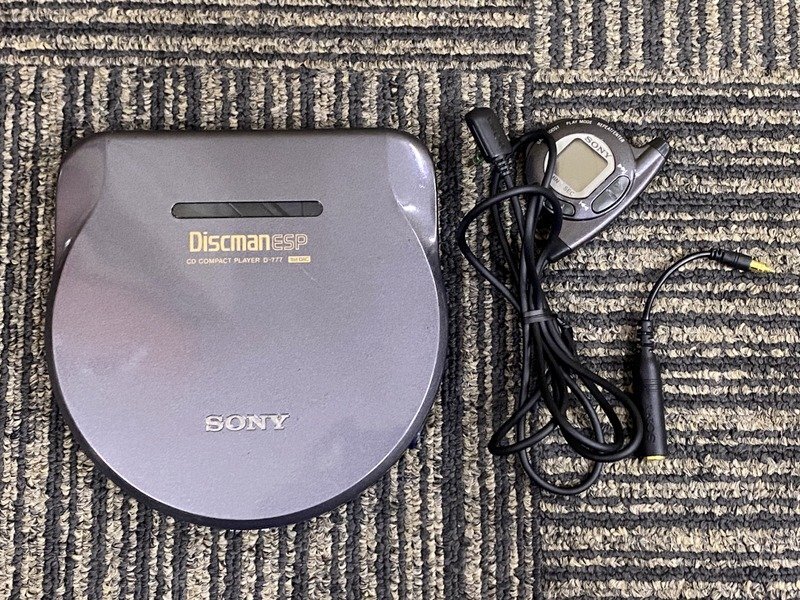 ♪ SONY D-235 Discman ESP 通電確認済み 付属品写真参照 宅急便