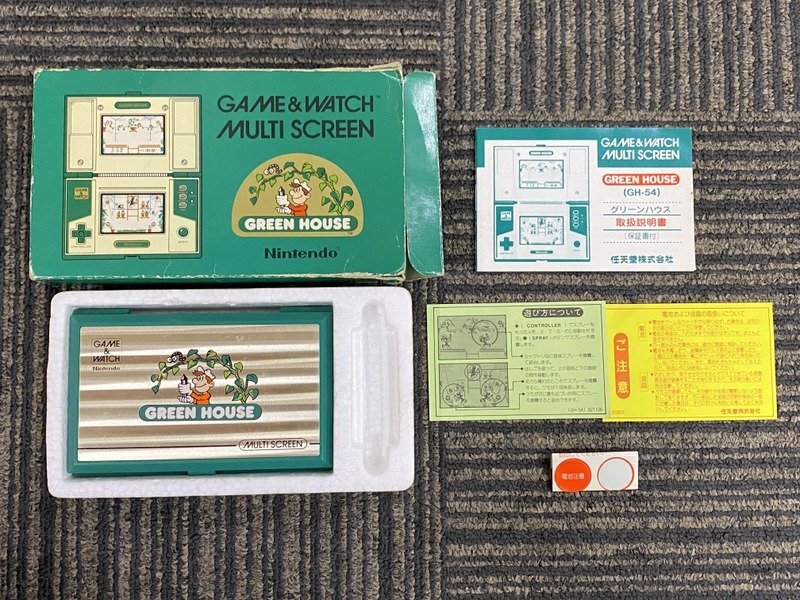 ゲーム＆ウオッチ マルチスクリーン　グリーンハウス Yahoo!オークション -「ゲームウォッチ グリーンハウス」の落札