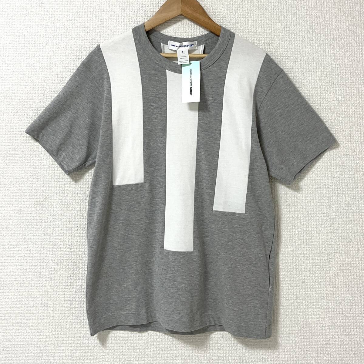 COMME des GARCONS パッチワーク Tシャツ 白 黒 グレー 綿100% 2025年最新】Yahoo!オークション -コムデギャルソン パッチ