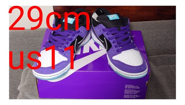 Hayley Wilson × Nike SB Dunk Low Pro Black and Court Purple ナイキ 新品 未使用 スニーカー