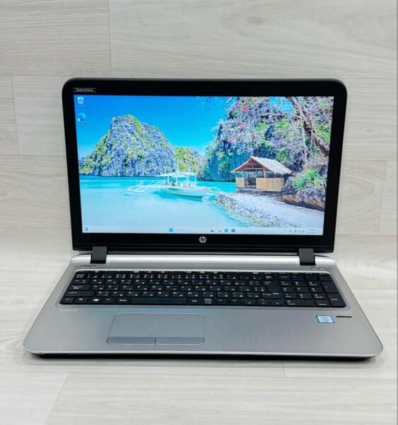 Corei7エイチピー hp ProBook 450 G3/メモリー8GB/SSD-256+HDD-500GB フルHD DVDカメラあり