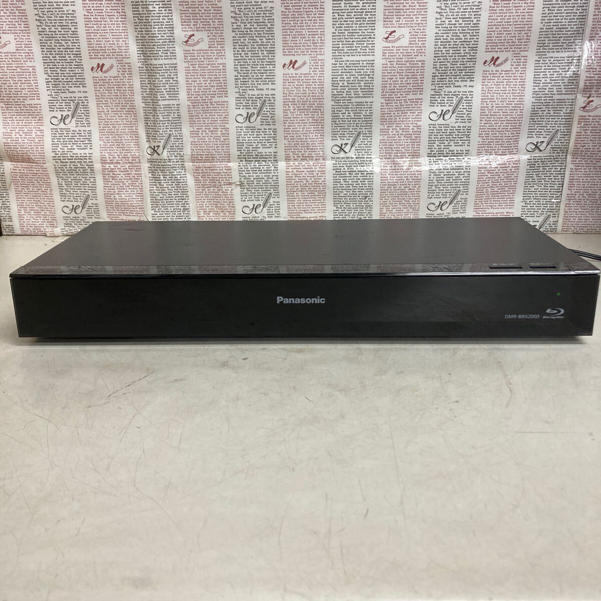 ジャンク品】ブルーレイディスクレコーダー DMR-BRX2000