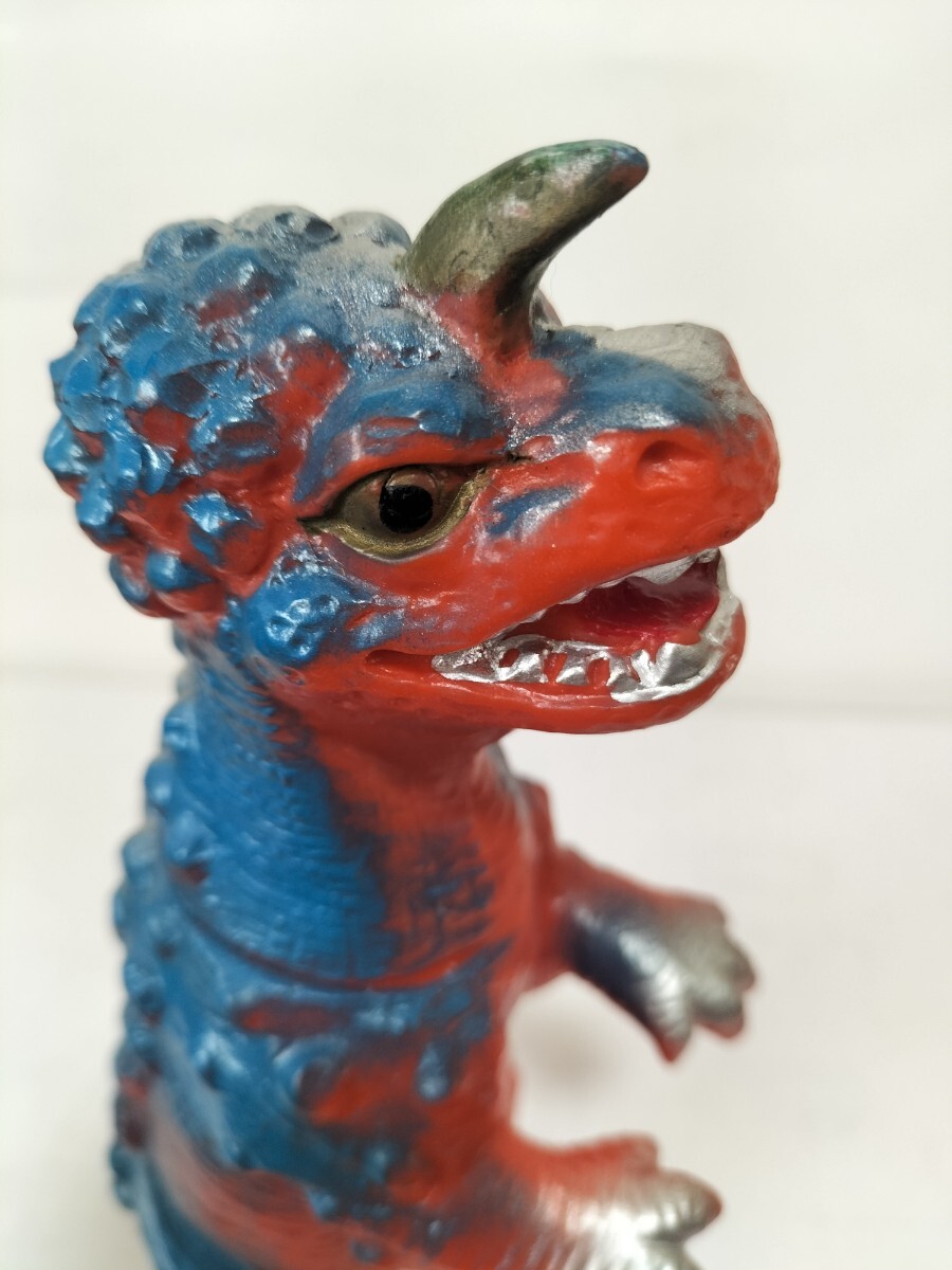 パチ 怪獣 ソフビ 緑色 フィギュア 無版権 レトロ レア 昔