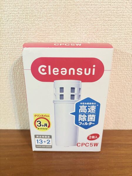 送料無料◆三菱レイヨン クリンスイ 浄水器 ポット型 交換カートリッジ CPC5W-NW 2個入 新品