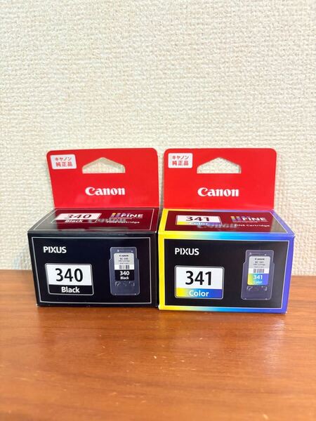 送料無料●Canon 純正インクカートリッジ BC-340+BC-341 ブラック+カラー 新品