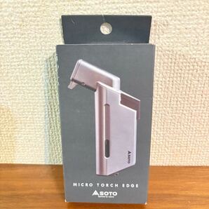 送料無料◆ソト(SOTO) 小型耐風バーナー マイクロトーチ Edge (エッジ) ST-489 新品