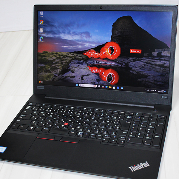 Lenovo ThinkPad E580 第8世代 Core i5 8250U 1.6GB メモリ 8GB M.2 NVMe SSD 256GB Windows11Pro 15.6 型(インチ) フルHD (1920x1080)