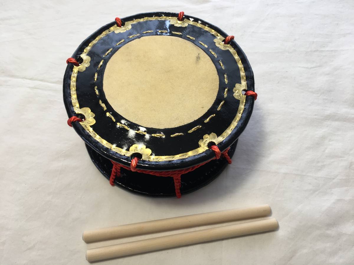 昭和レトロ】締太鼓 中型 35cm