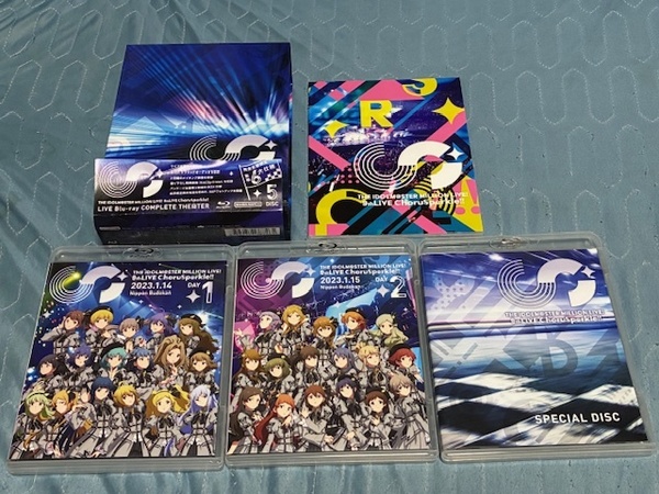 送料無料 アイドルマスターミリオンライブ 9THLIVETOUR ChoruSp@rkle 日本武道館 ブルーレイBOX
