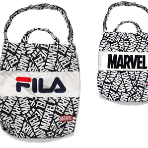 即決■★FILA×MARVEL / フィラ×マーベル★■ショルダートート